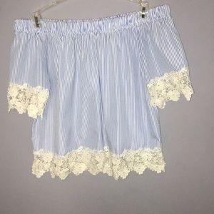 Off the shoulder top